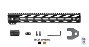 VYPR M-Lok Free Float Handguard 15" - AR15/M4 (15VM) | Stngr USA