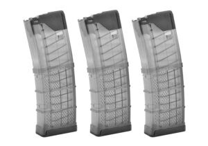 3-Pack - Lancer 30Rd L5AWM Advanced Warfighter Magazine - SMOKE