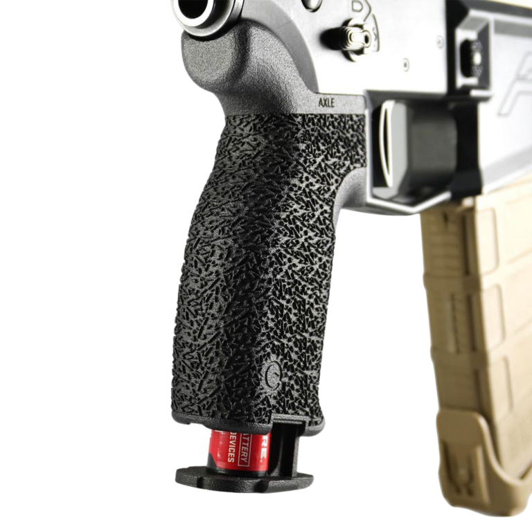 Emissary Axle Compact AR-15 Pistol Grip with Aggressive Texture