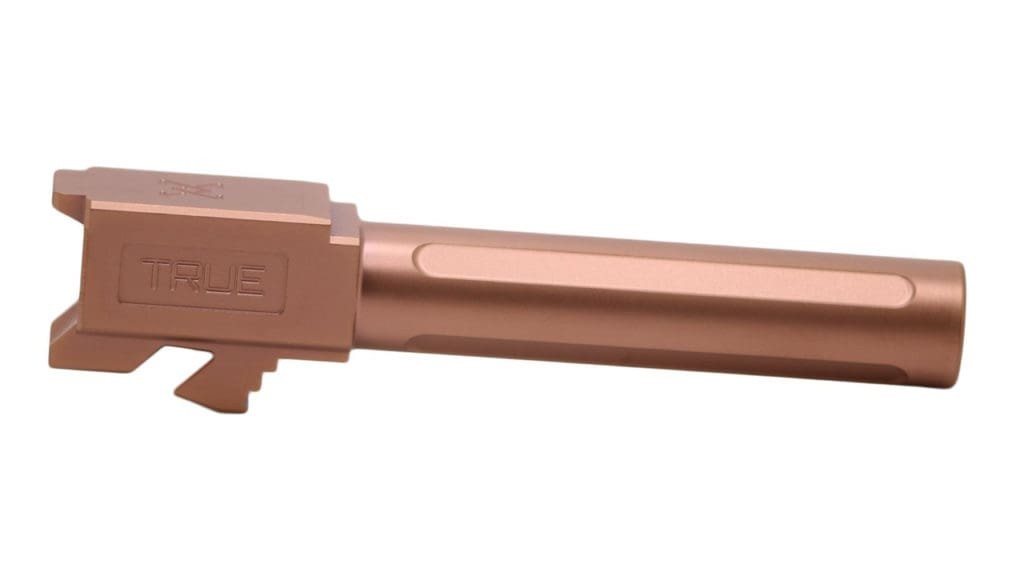 True Precision Glock 19 Barrel - Copper