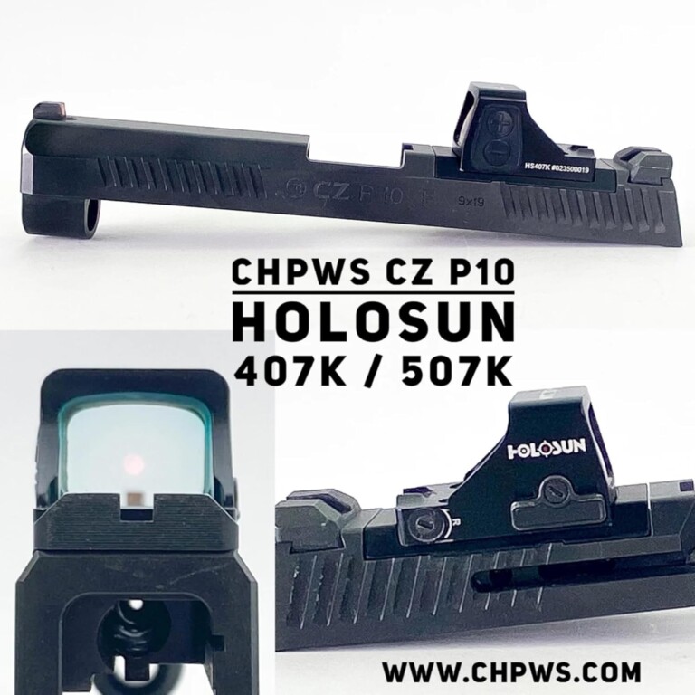 Holosun 407K/507K Optic Plate Adapter - CZ P10