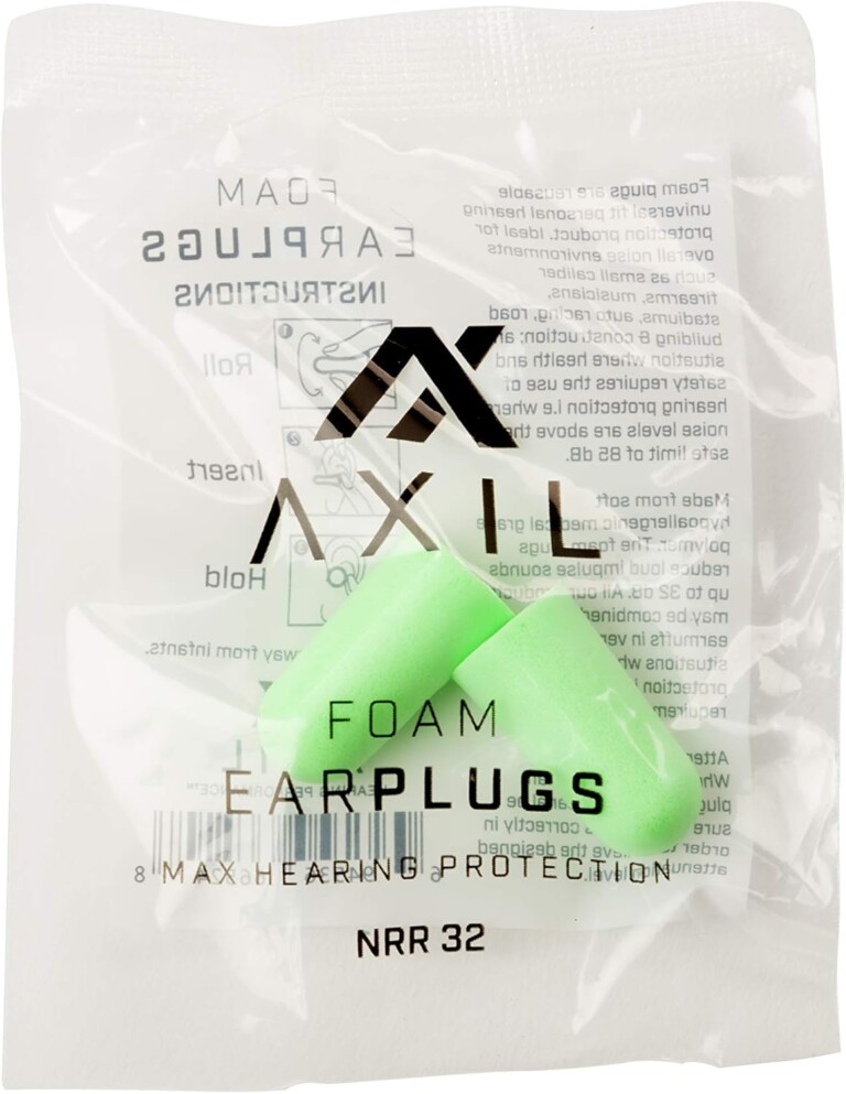 AXIL Foam Ear Plugs