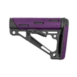 Hogue Mil-Spec Overmolded Buttstock - Purple