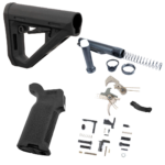 AT3 Lower Build Kit with Magpul DT Stock and Grip - Black