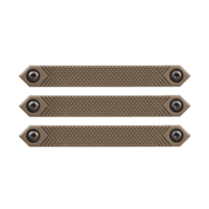 AT3 M-LOK Rail Covers - 3-Pack - Retro - FDE