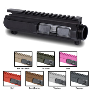 AT3 Slick Side Billet Upper Receiver - 7 Colors Available