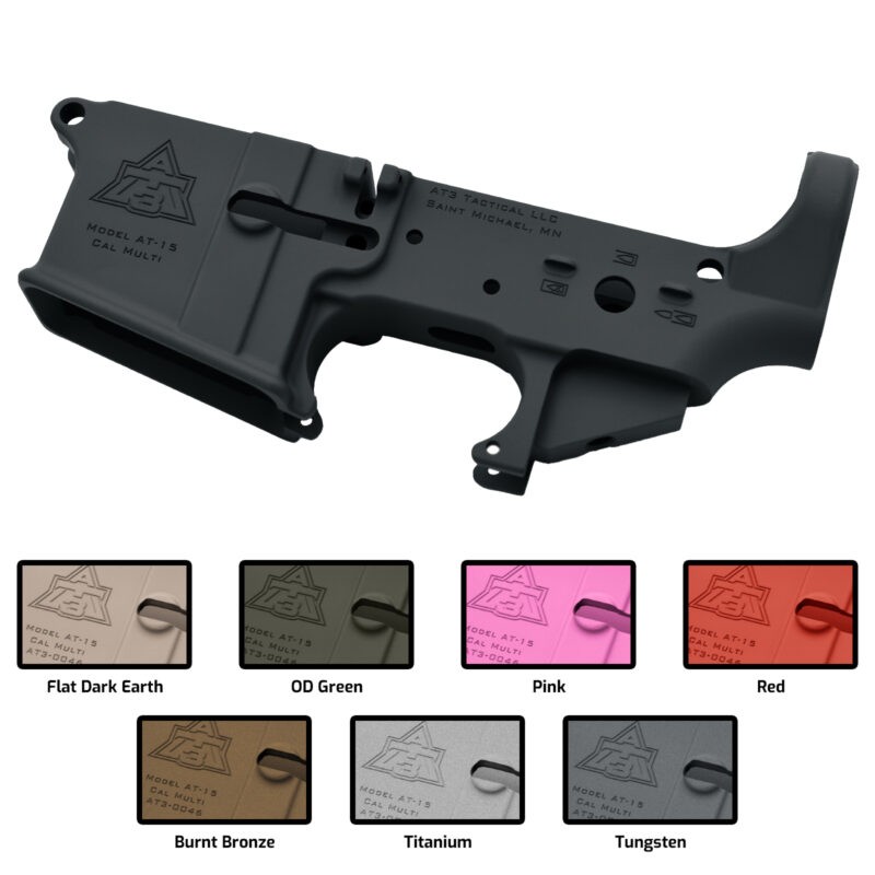 AT3 Tactical AT-15 Lower Receiver - AR-15 Stripped Lower Receivers