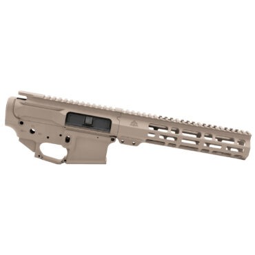 AT3 Tactical AT-15 M-LOK Builder Set - Upper, Lower, and Handguard - 9 Inch - Flat Dark Earth