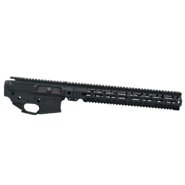 AT3 Tactical AT-15 Quad Rail Builder Set - Upper, Lower, and Handguard - 15 Inch - Black