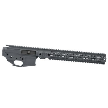 AT3 Tactical AT-15 Quad Rail Builder Set - Upper, Lower, and Handguard - 15 Inch - Tungsten