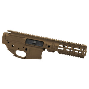 AT3 Tactical AT-15 Quad Rail Builder Set - Upper, Lower, and Handguard - 7 Inch - Burnt Bronze