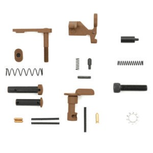 AT3 Tactical Cerakote Pro-Builder AR-15 Lower Parts Kit - Burnt Bronze