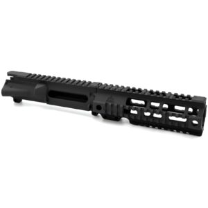 AT3 Tactical Forged AR-15 Upper Receiver with Pro Quad Rail Combo - 7 Inch - Black