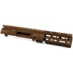 AT3 Tactical Forged AR-15 Upper Receiver with Pro Quad Rail Combo - 7 Inch - Burnt Bronze