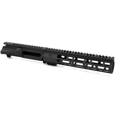 AT3 Tactical Forged AR-15 Upper Receiver with SPEAR M-LOK Handguard Combo - 9 Inch - Black