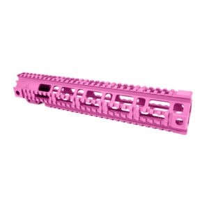 AT3 Tactical Pro Quad Rail AR-15 Handguard - Pink - 12.5 Inch