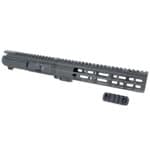 AT3 Tactical SPEAR M-LOK Handguard with Billet Upper Combo for AR-15 - Tungsten 9 inch