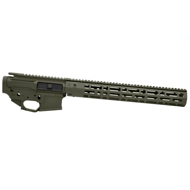 AT3 Tactical SPEAR XL Billet Builder Set - 15 Inch - OD Green