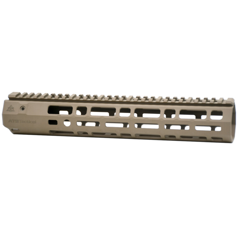 AT3 Tactical SPEAR XL Suppressor Ready M-LOK Handguard - Flat Dark Earth - 12 Inch