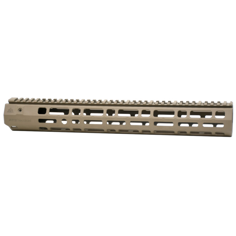 AT3 Tactical SPEAR XL Suppressor Ready M-LOK Handguard - Flat Dark Earth - 15 Inch