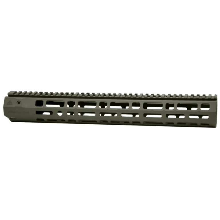 AT3 Tactical SPEAR XL Suppressor Ready M-LOK Handguard - OD Green - 15 Inch