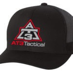 AT3 Tactical Trucker Cap in Black