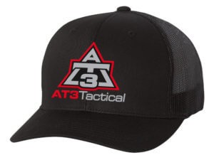 AT3 Tactical Trucker Cap in Black