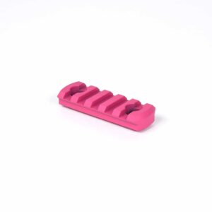 AT3™ M-LOK Rail Section - 5 or 7 Slots - Made in USA - 5 Slots - Pink