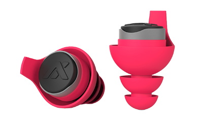 AXIL XP Defender Reusable Adjustable Earplugs - Pink