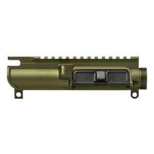 Aero Precision Assembled Slick Side AR-15 Upper Receiver - No Forward Assist - Anodized OD Green