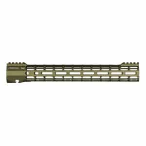 Aero Precision M5 Atlas S-One M-LOK AR-10 Handguard - Anodized OD Green 15 Inch