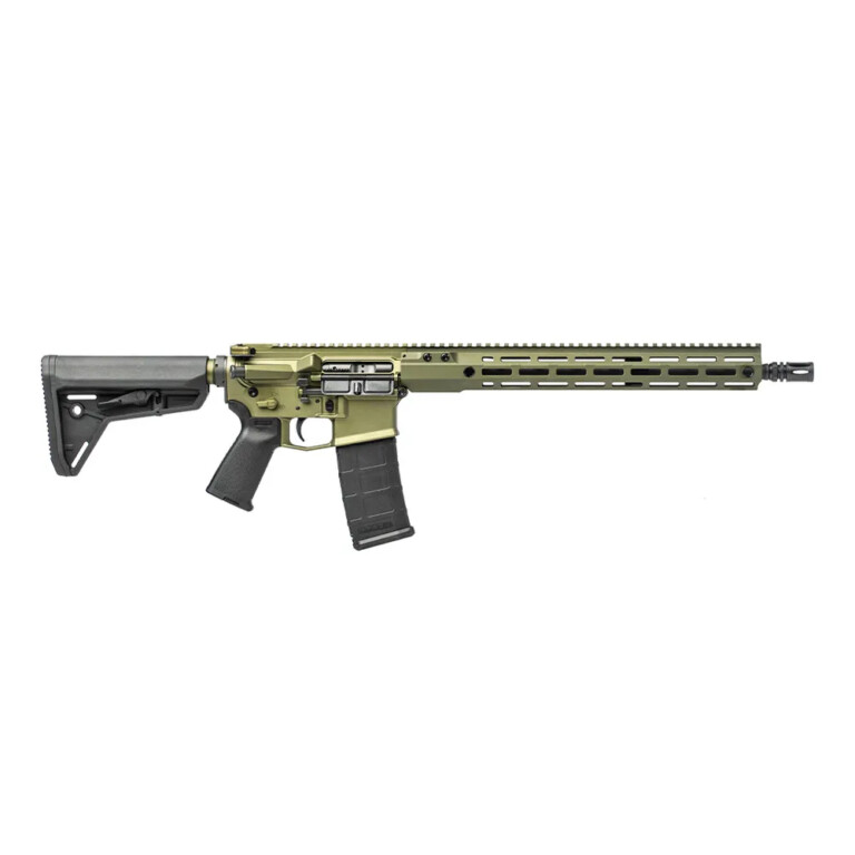 Aero Precision Pro 5.56 AR-15 Rifle with Ambidextrous Bolt Catch - Anodized OD Green