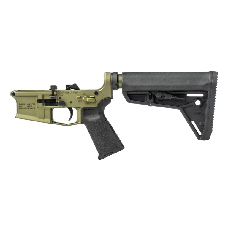 Aero Precision Pro Series Complete Ambi AR-15 Lower - Anodized OD Green