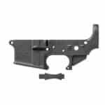 Aero Precision X15 Lower Receiver with Trigger Guard - Sniper Gray Logo Side