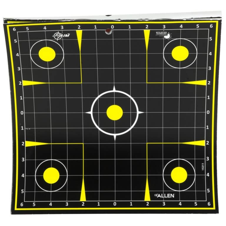 Allen EZ Aim 12 Inch Adhesive Sight-In Targets