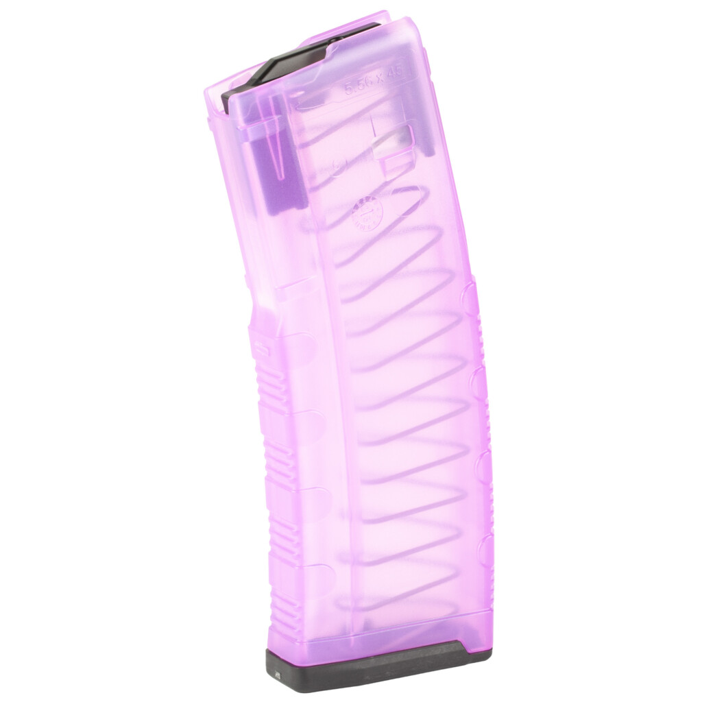 Amend2 30 Round .223 Rem5.56 NATO Magazine for AR15 - Translucent Pink