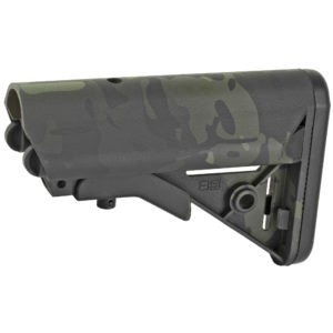 B5 Systems SOPMOD AR-15 Stock with QD Swivels - Multicam Black