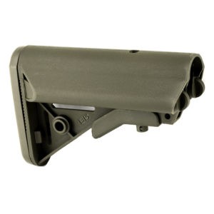 B5 Systems SOPMOD AR-15 Stock with QD Swivels - OD Green