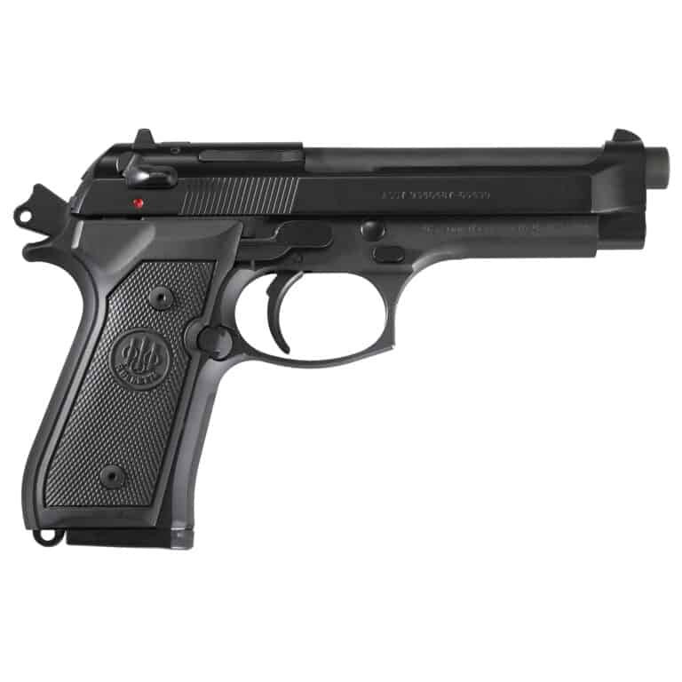 Beretta M9 9mm 4.9″ Pistol – 15 Round – Black