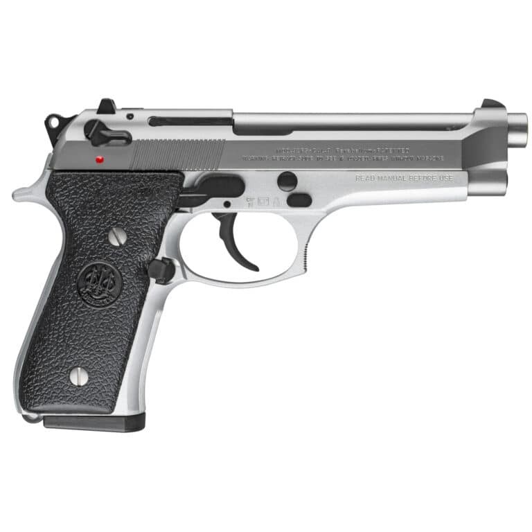 Beretta 92FS Inox 9MM 4.9″ Pistol – 15 Round – Stainless