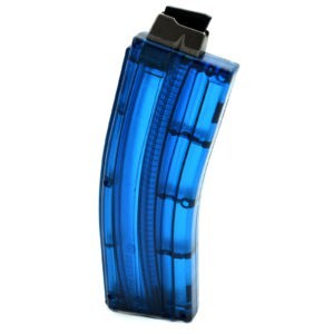 Black Dog Machine 22LR Magazines - 25 Rounds - Translucent Blue