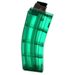 Black Dog Machine 22LR Magazines - 25 Rounds - Translucent Green