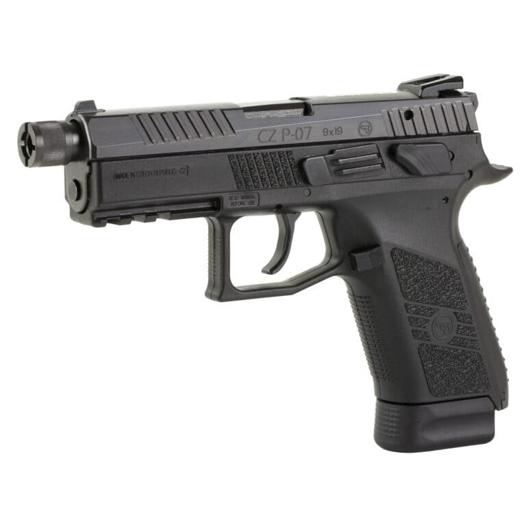 CZ P-07 4.36" 9mm Suppressor Ready Pistol - 17 Round - 2 Magazines