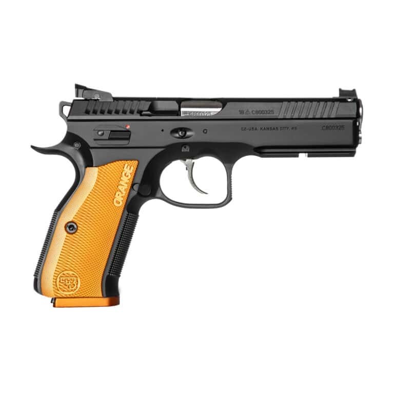 CZ Shadow 2 4.89" 9mm Pistol - Orange - 17 Rounds - 2 Magazines