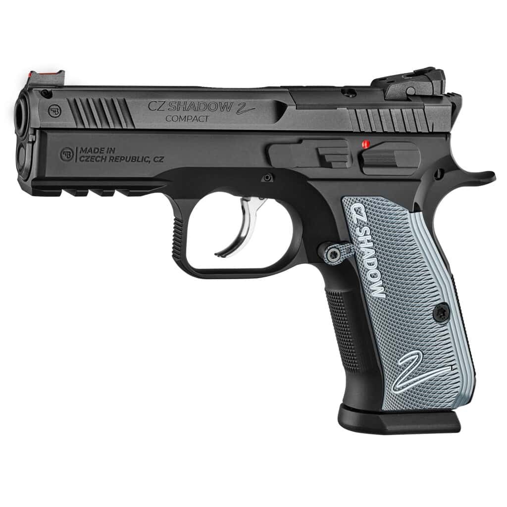 CZ Shadow 2 Compact Optics Ready 9mm Pistol - 15 Round - Black