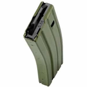 Duramag Speed 30 Round AR-15 Magazine - OD Green with Black Follower