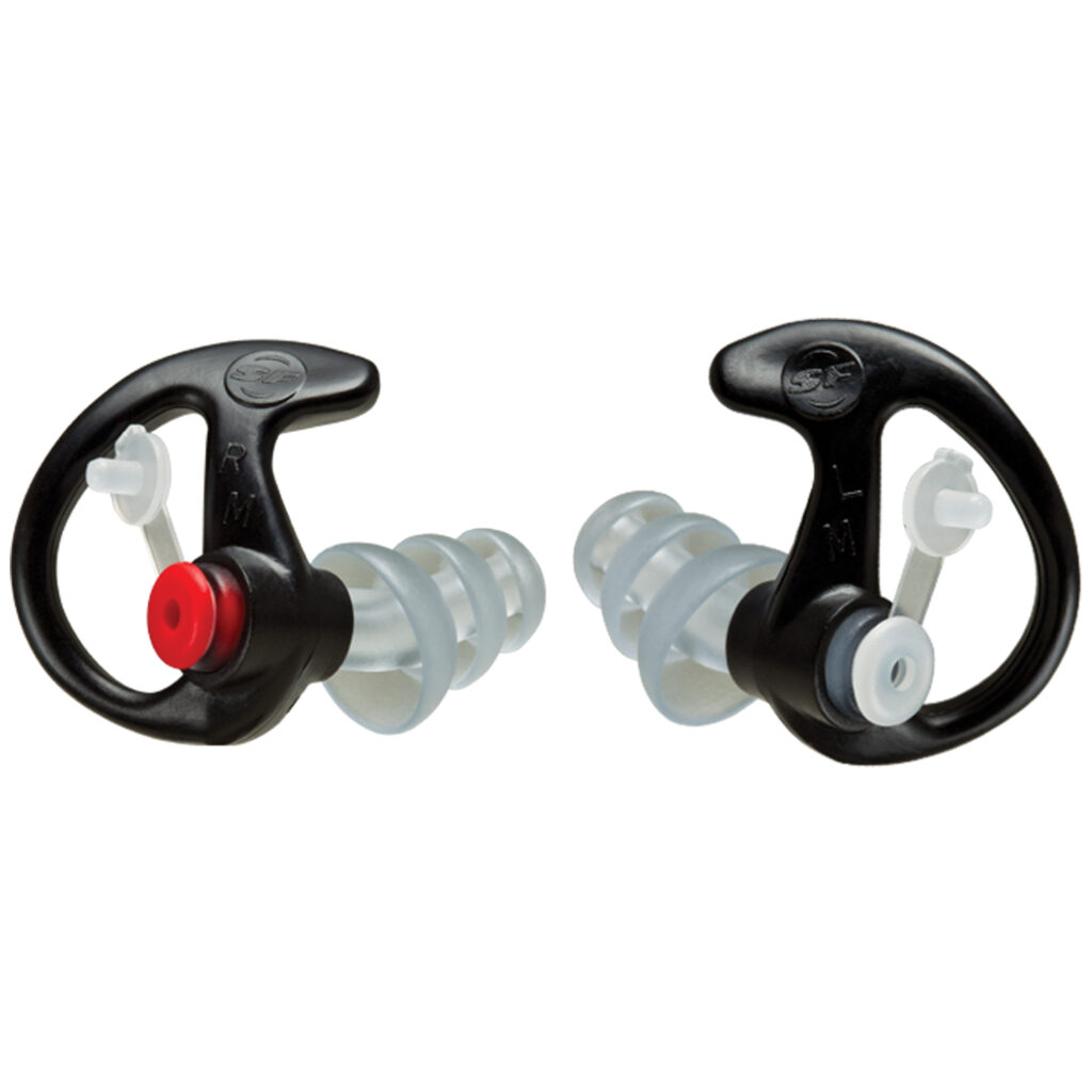 Surefire Sonic Defender Plus - Medium - 1 Pair - Black