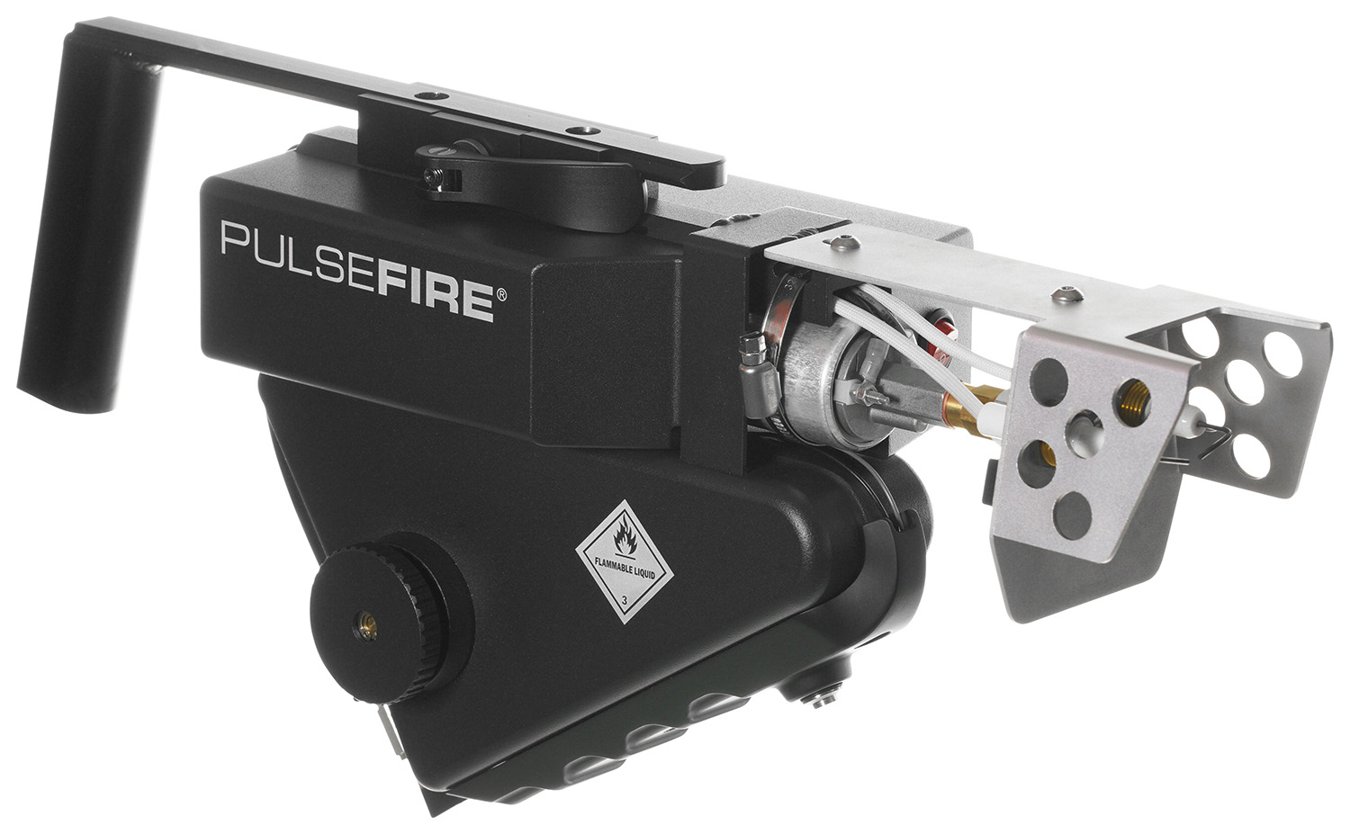 Exothermic Technologies Pulsefire UBF Flamethrower w/Picatinny Mount - 25 ft Flame Range