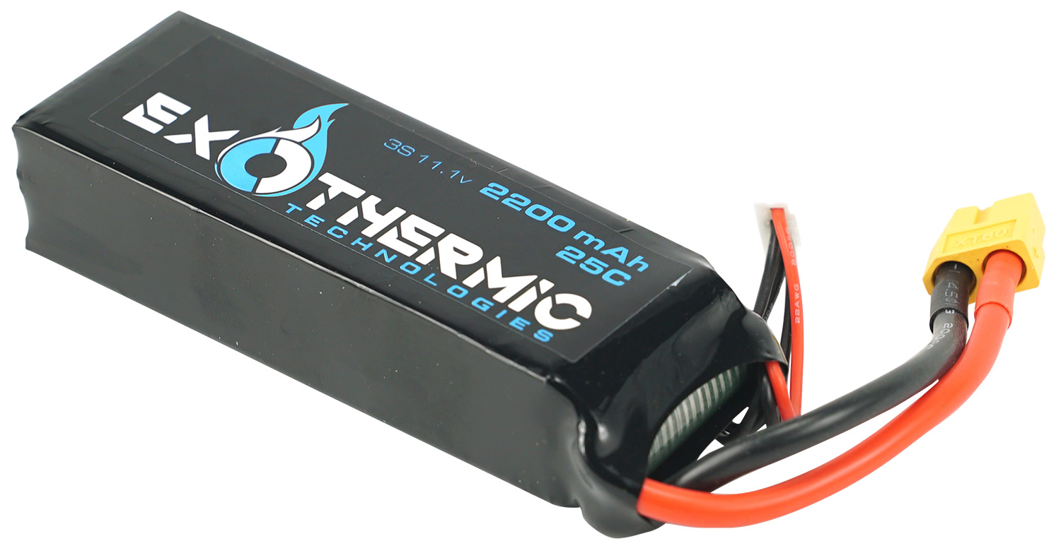 Exothermic Technologies Spare Pulsefire Battery 11.1 Volts Lithium Polymer 2200 mAh