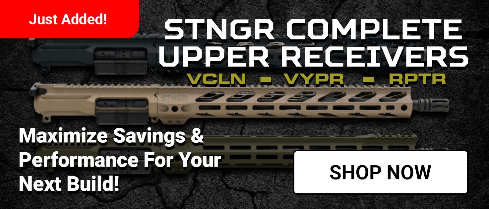 STNGR Complete Upper Receivers